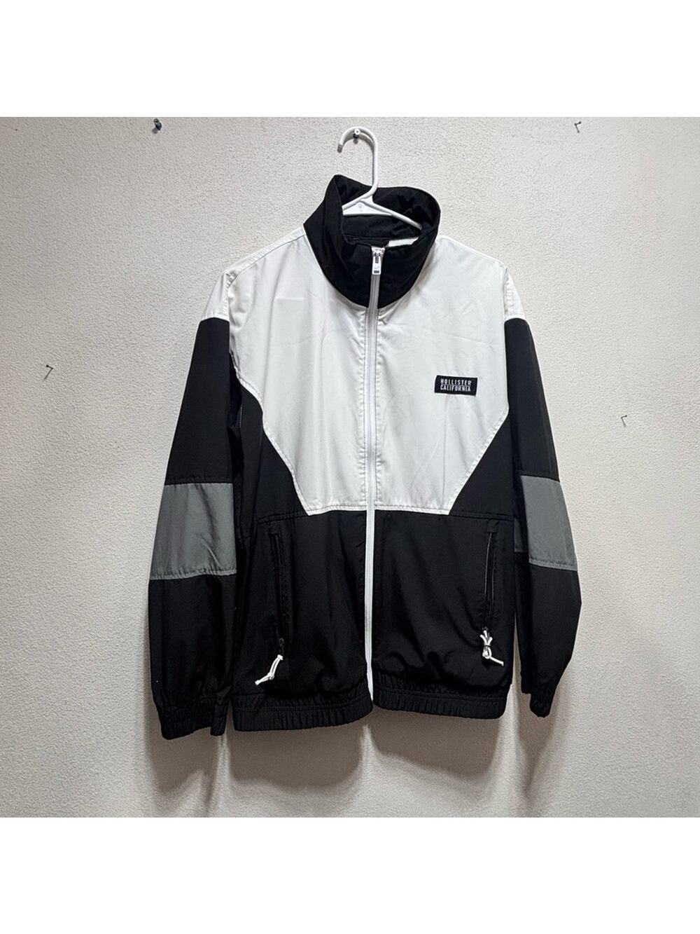 Hollister Color Block Windbreaker Jacket